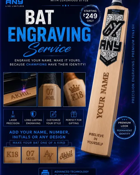 Bat Engraving Service
