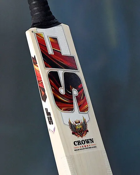 SF Crown English Willow Cricket Bat – Short Handle, photo 4